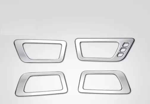 Накладки на салонные ручки для Toyota Highlander (2014 - 2017)