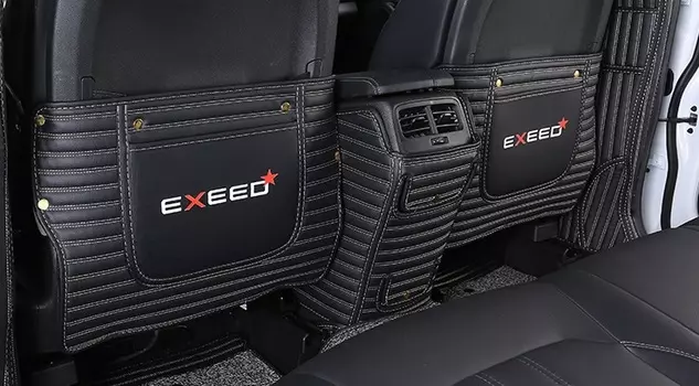 Накладки на сидения и подлокотник (черные) CHERYEXEED TXL 2020-