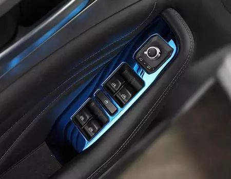 Накладки на стеклоподъемники (синяя) Racen RCN00125 для Haval F7 2019-