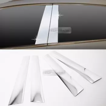 Накладки на стойки хромированные SPORTAGE QL для KIA Sportage IV 2016 -