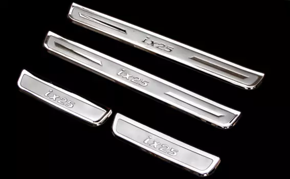 Накладки на внешние пороги OPTIMAL для Creta (Крета)