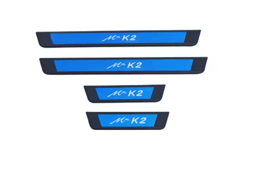 Накладки на внешние пороги Optimal для KIA RIO 2017 -