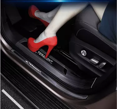 Накладки на внутренние дверные пороги для Volkswagen Teramont 2017 -