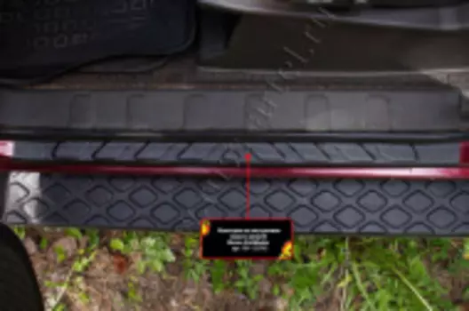 Накладки на внутренние пороги дверей Русская Артель Nissan Pathfinder 2004-2010