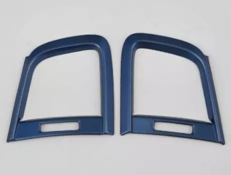 Накладки на воздуховод (синие) Honda CRV 2020-