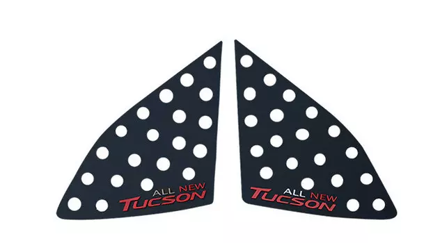 Накладки на задние форточки для Hyundai Tucson (2015- по н.в. )