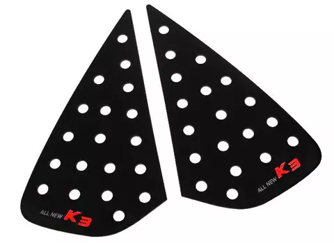 Накладки на задние форточки для KIA Cerato (2018 - 2019)