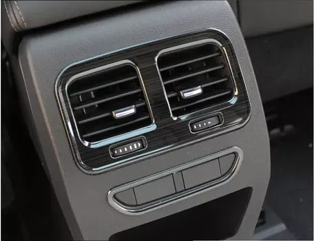 Накладки на задние воздуховоды для Haval F7 (Хавал Ф7) 2018 +