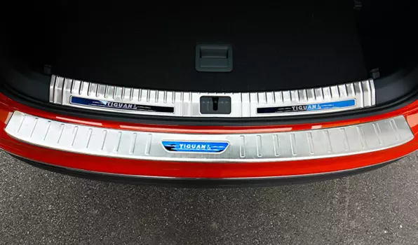 Накладки на задний бампер для Volkswagen Tiguan 2017 -