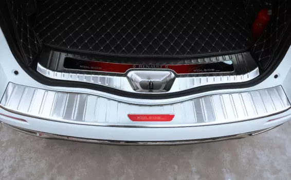 Накладки на задний бампер и багажный проем FuRuiSi для Renault Koleos 2017 -