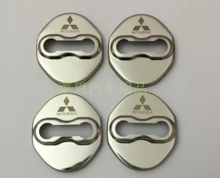 Накладки на замки металлические для Mitsubishi Lancer 2007 -