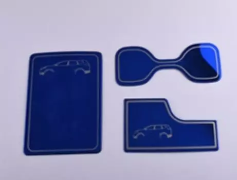 Накладки в органайзер (синие) для Honda C-RV 2017-