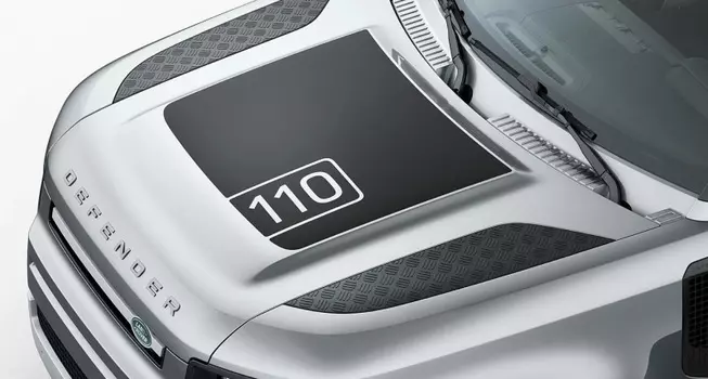 Наклейка на капот Landrover VPLEB0438 Landrover Defender 2020-