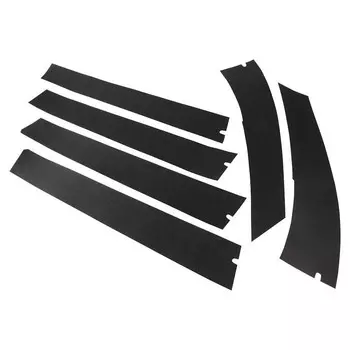 Наклейка рамки двери вертикальная для Zotye T600 2013 - 2018