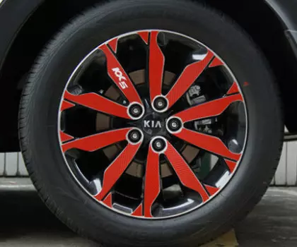 Наклейки на колесо для KIA Sportage IV 2016 -