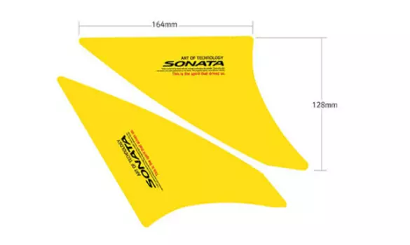 Наклейки на поворотники для Hyundai Sonata 2017 -