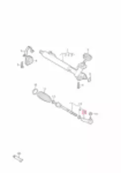 Наконечник рулевой тяги