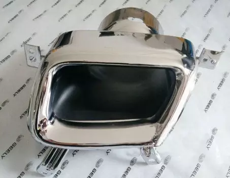 Насадка на выхлопную трубу (хром) для Geely Atlas 2018 -