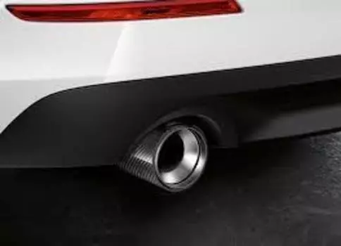 Насадка на выхлопную трубу M Perfomance (карбон,кроме M235i) BMW 2 F44 2020