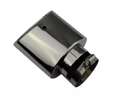 Насадка на выхлопную трубу, нерж, 1 часть OEM-Tuning 8013 для Mitsubishi Lancer 2007 -