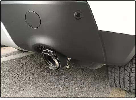 Насадки на выхлопные трубы AKRAPOVICH для Land Rover Range Rover Evoque 2015 -