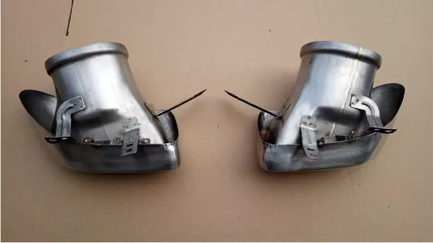 Насадки на выхлопные трубы для Haval H9 2018 +