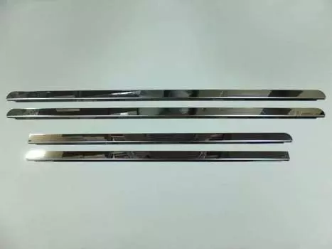 Нижние молдинги стекол, нерж., 4 части Omsa Line 2020141 для Renault Duster 2011-