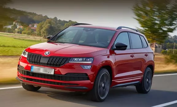 Нижняя часть переднего бампера Skoda KAR-SPTLINE-FBS Skoda Karoq 2020 (Шкода Карок)