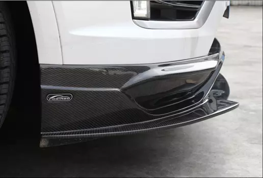 Обвес, накладка на передний бампер для Cadillac XT5 2016 -