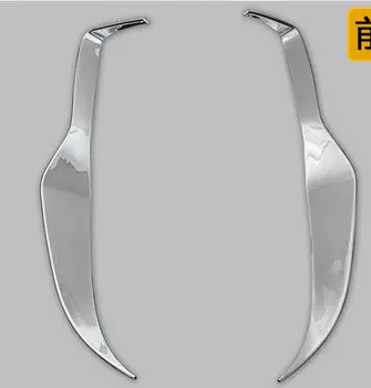 Окантовка передних фар (хром) для Subaru Forester 2013 - 2015