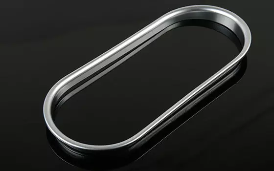 Окантовка подстаканников (серебро) для Subaru Forester 2013 - 2015