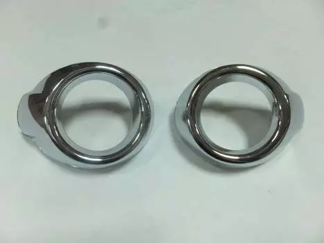 Окантовка противотуманных фонарей, (Abs хром), 2 части (HB 5D/SD/SW ) Omsa Line 2608103 для FORD Focus III (2011 - 2015 )