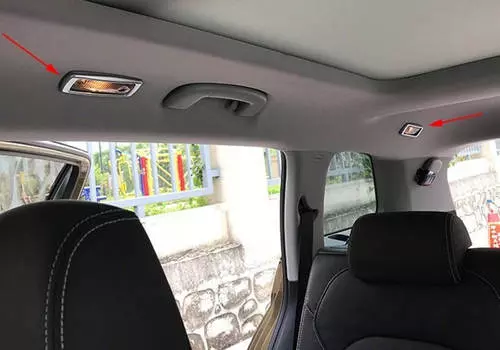 Окантовка верхней боковой подсветки салона OEM-Tuning 37508 Skoda Kodiaq 2017 -