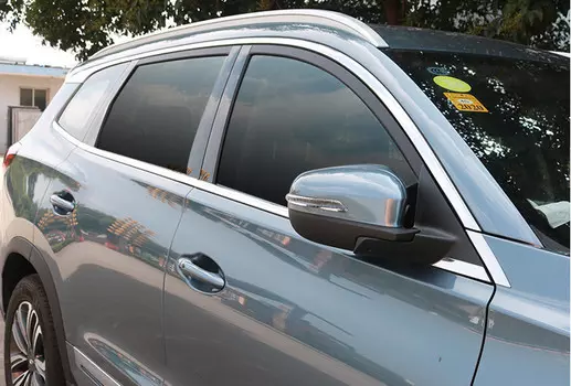 Оконный молдинг (хром) для Chery Tiggo 8 (2018 - 2019)
