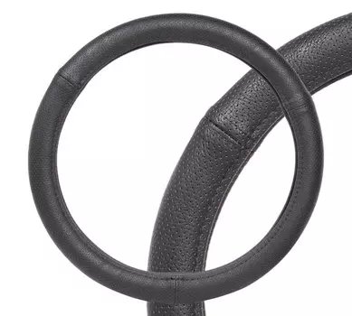 Оплетка на руль (экокожа, 37-39 см) Airline AWC-RS-11M