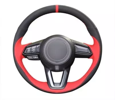 Оплетка руля кожаная для Mazda CX-5 2017 -