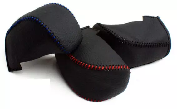 Оплетка рычага КПП (кожа) для Hyundai Grand Santa Fe (2012 - 2018)