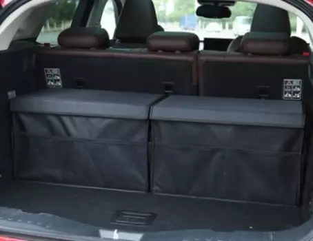 Органайзер с крышкой в багажник (2 отсека) Changan CS35 Plus 2019-