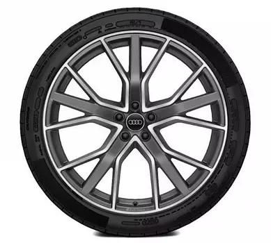Оригинальный колесный диск VAG 10xR22 5x112 ET26 ЦО66.6 4M0601025CP Audi Q7 2019-