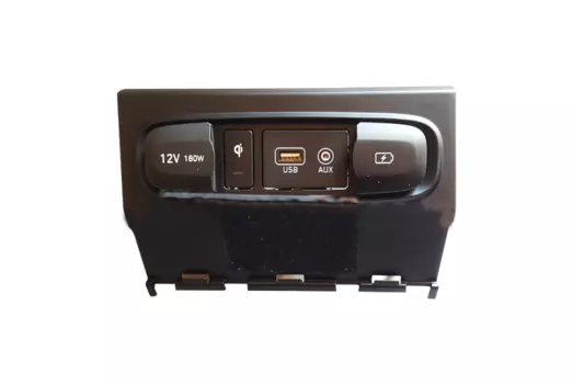 Панель USB и AUX Mobis для Санта Фе 4 (Hyundai Santa Fe 2018 - 2019)