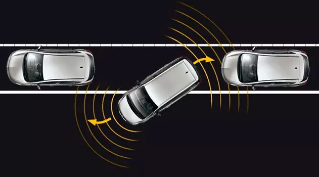 Парковочный радар (4 стандартных датчика) Renault для Renault ARKANA (Рено Аркана) 2019 -
