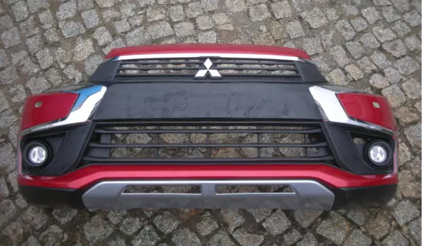 Передний бампер крашенный (не новый) в сборе для Mitsubishi ASX 2016 -