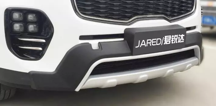 Передняя накладка, обвес JARED для KIA Sportage IV 2016 -
