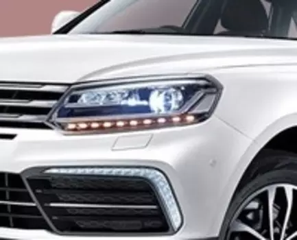 Передняя оптика с ксеноновой лампой (левая / правая) для Zotye Coupa (Zotye T600 coupe) 2017 - 2019