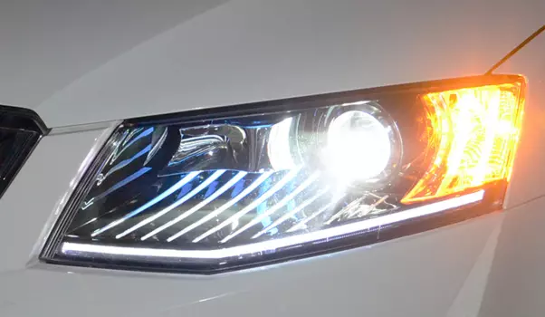 Передняя оптика Tuning Style для Skoda Octavia 2017 -