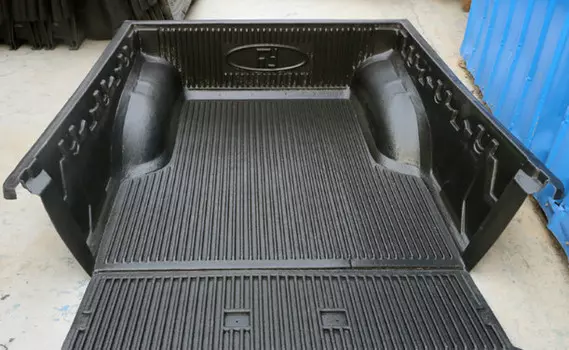 Пластиковая защита в задний борт для Foton Tunland 2016 - 2019