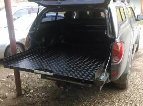 Платформа грузовая выкатная (двойная кабина, короткий кузов) АВС-Дизайн CSMCCL200.01 Mitsubishi L200 (4G) 2006-