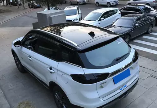 Пленка на крышу (черный) для Geely Atlas 2018 -