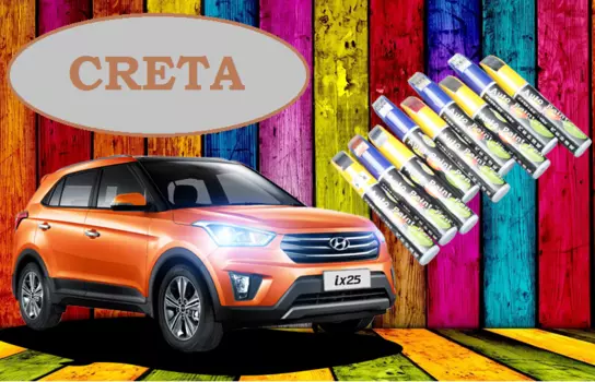 Подкрашивающий карандаш для Hyundai Creta (Крета) (1G) 2016-, рест. 2020-