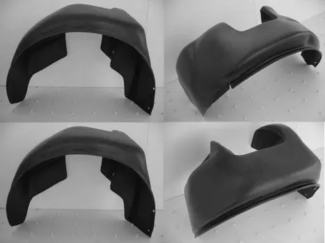 Подкрылки комплект для Mitsubishi Pajero Sport 2016 -